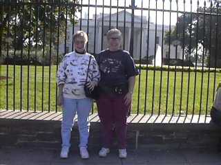 Nancy & Julie at the White House!