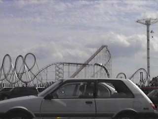 Medusa - standing coaster at Cedar Point