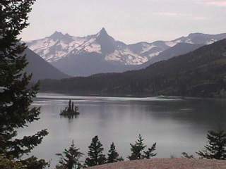 St. Mary Lake and Wild Goose Island